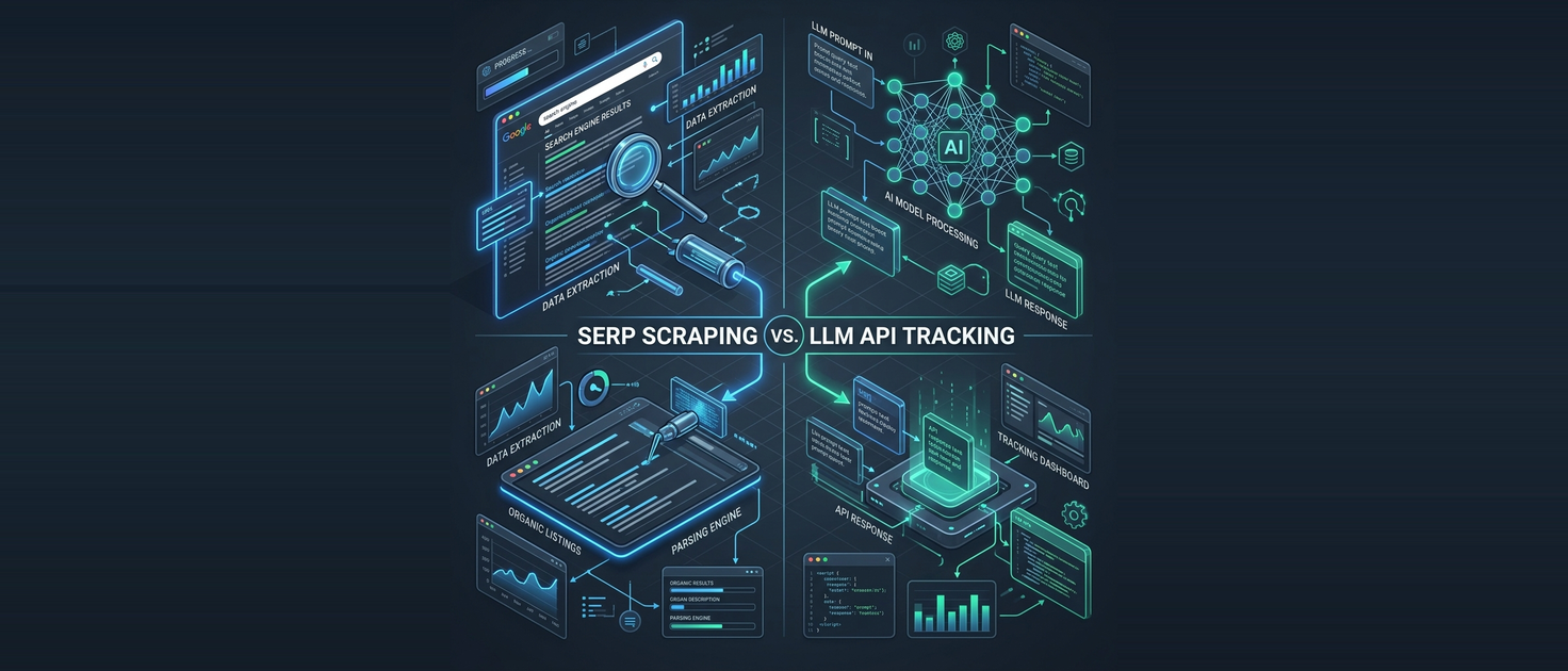 Best AI Search Visibility Tools: Scraping vs. API Tracking